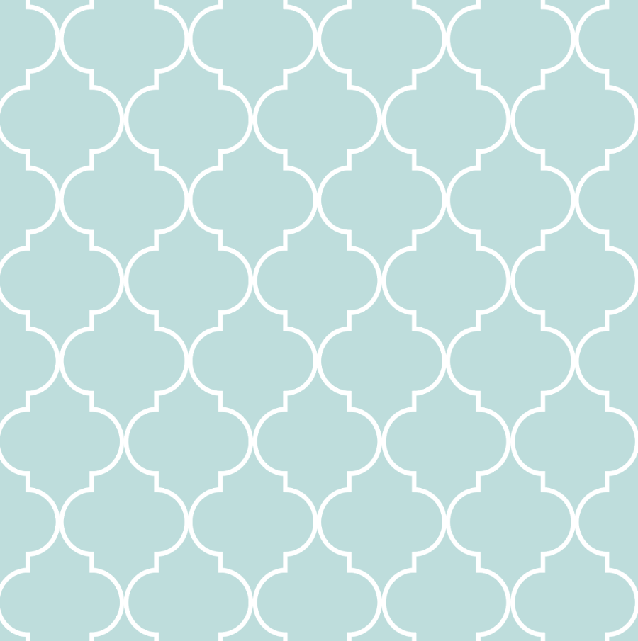 Quatrefoil Geometric Pattern