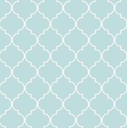 Quatrefoil Geometric Pattern