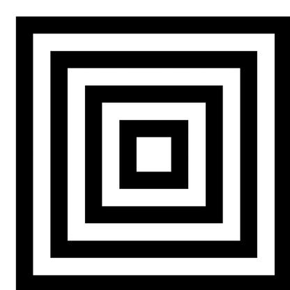 Offset Black and White Squares