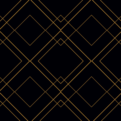 Gold and Black Geometric Pattern