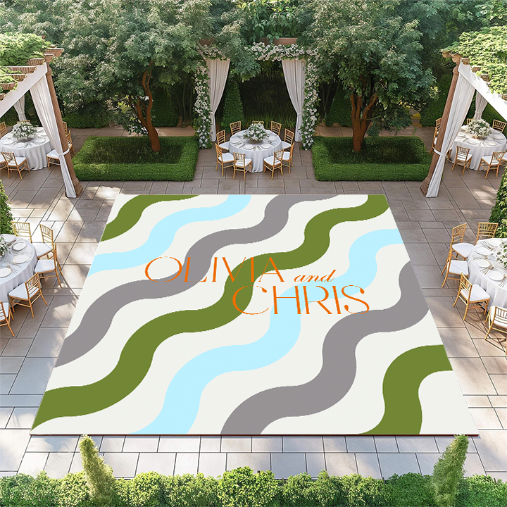 Colorful Zigzag Pattern