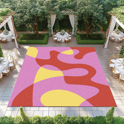 Pink, Yellow, Red Pattern