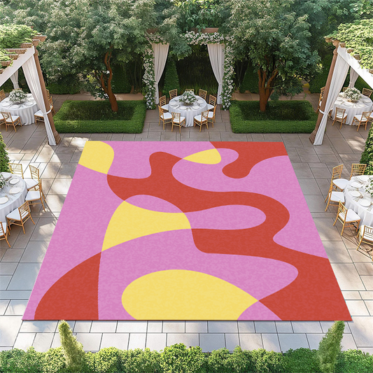 Pink, Yellow, Red Pattern