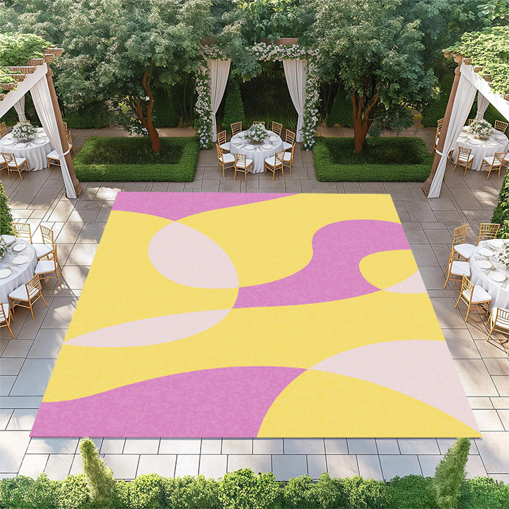 Pink and Yellow Pattern