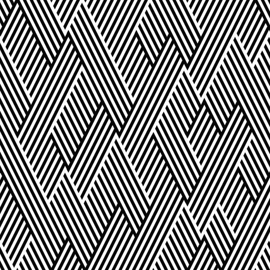 Black and White ZigZag