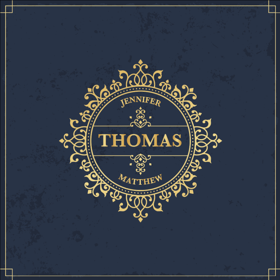 Golden Seal Monogram