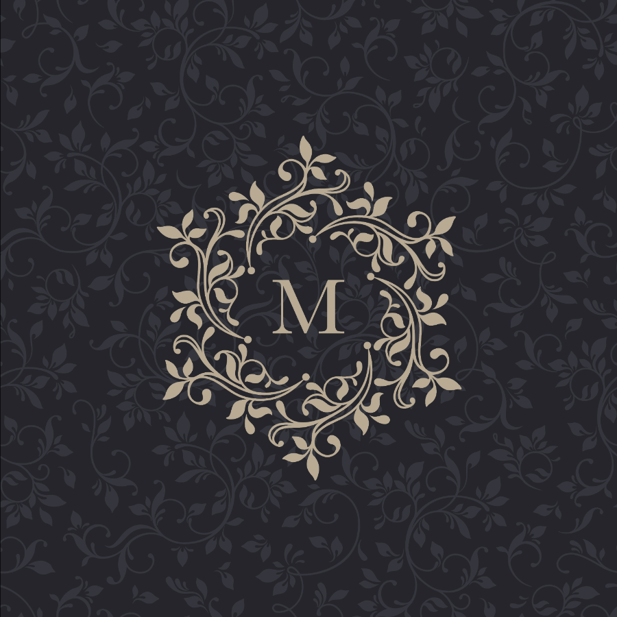 Floral Snowflake Monogram