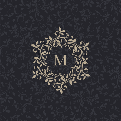 Floral Snowflake Monogram