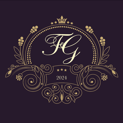 Floral Carriage Monogram