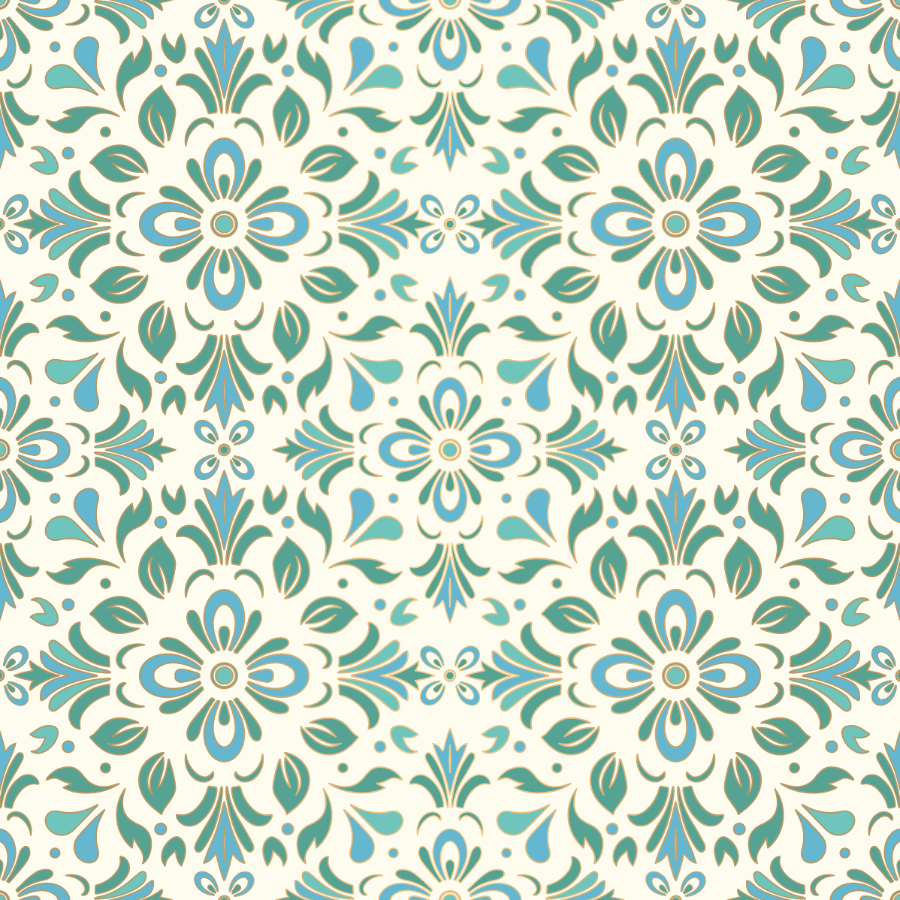 Floral Diamond Pattern