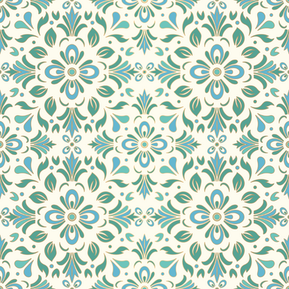 Floral Diamond Pattern