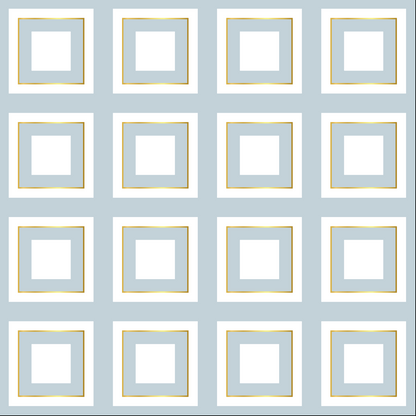 Gold Border Tile Pattern