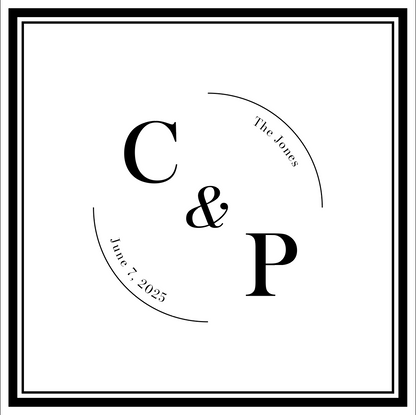 Open Circle Monogram