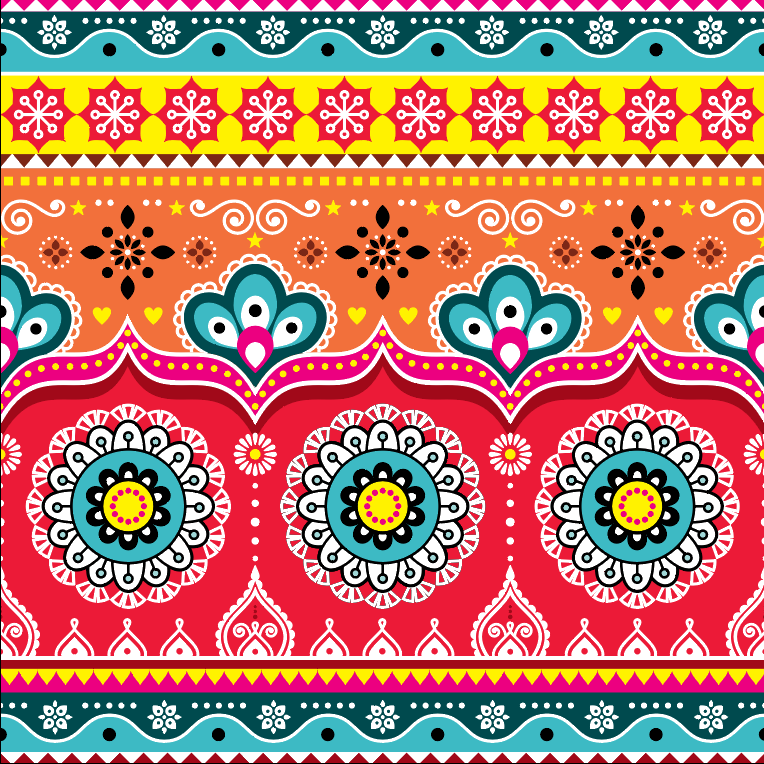Colorful Floral Pattern