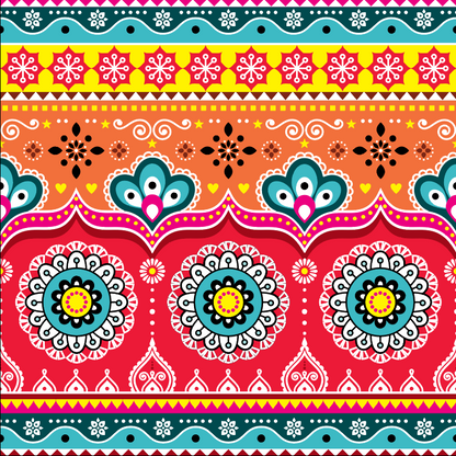 Colorful Floral Pattern