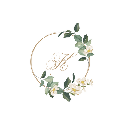 Magnolia Circle Monogram