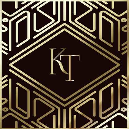 Gold Pattern with Monogram