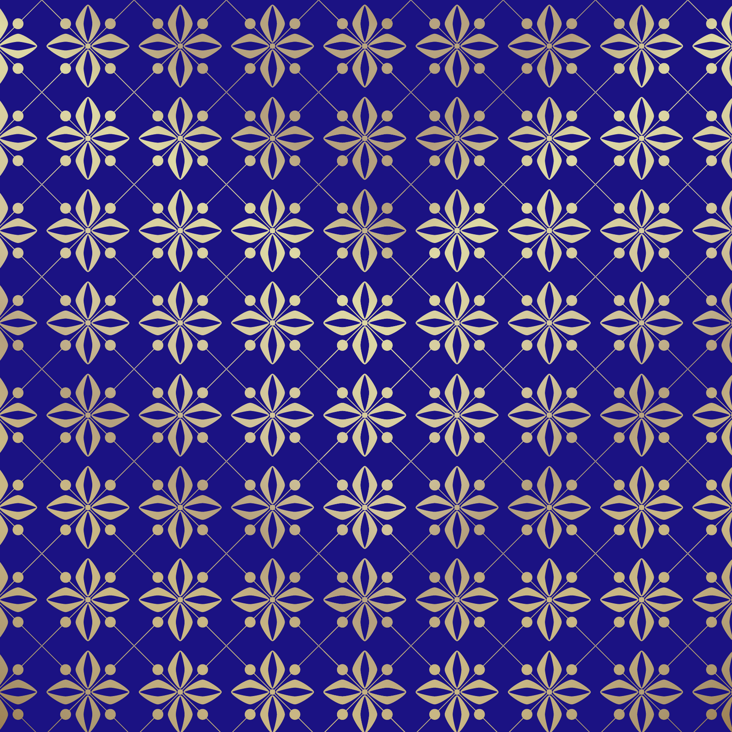 Gold Flower Pattern