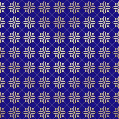 Gold Flower Pattern