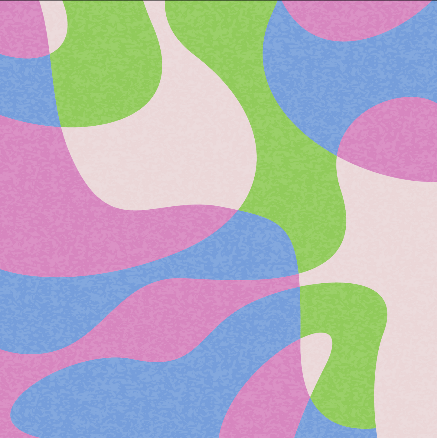 Pink, Blue, Green Pattern