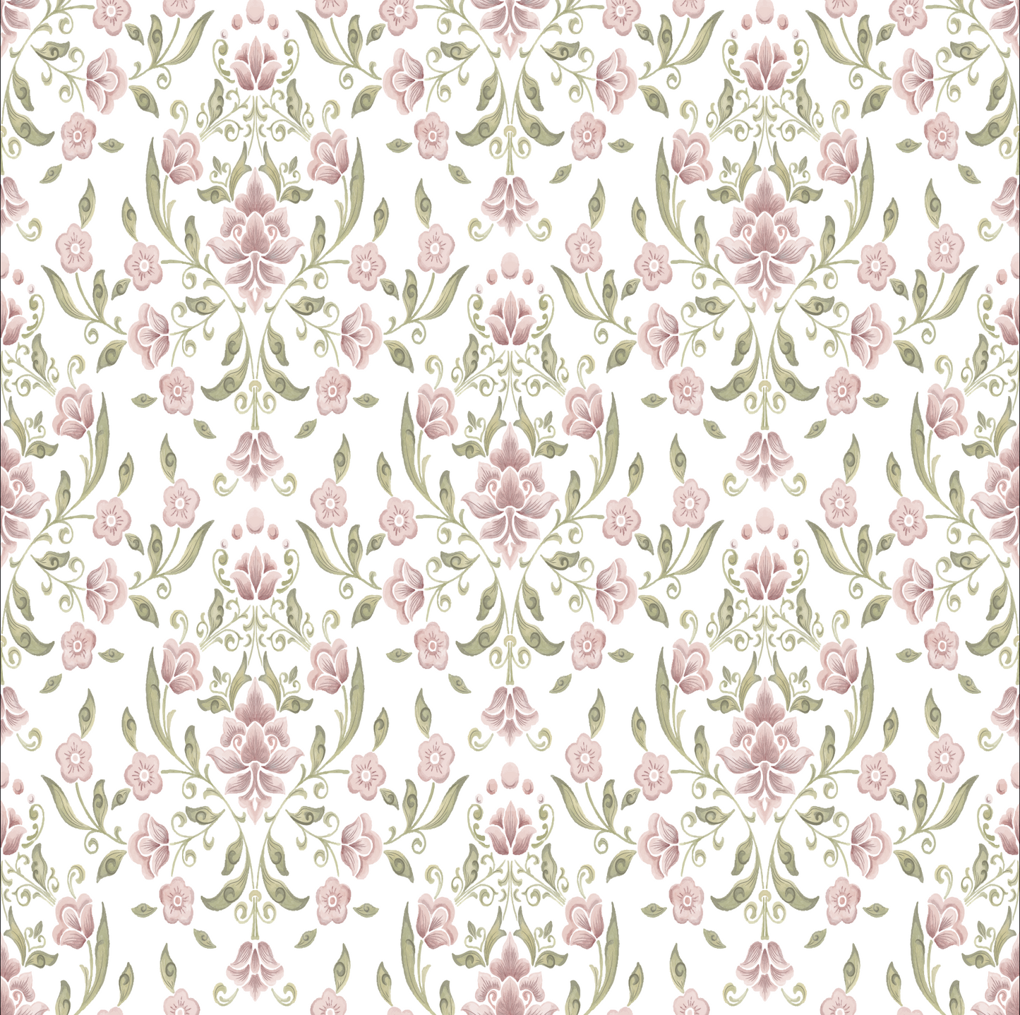 Floral Baroque Pattern