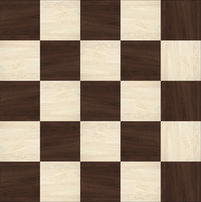 Light And Dark Wood Checkerboard