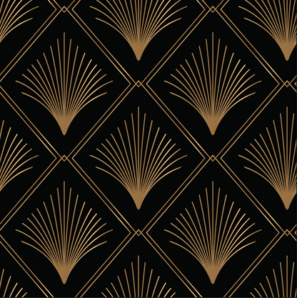 Gold Palm Leaf