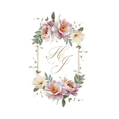 Floral Capsule Monogram