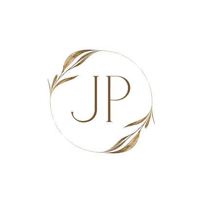Bronze Leaf Circle Monogram