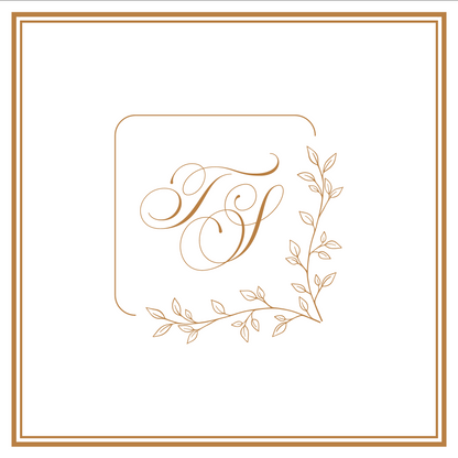 Square Vine Monogram
