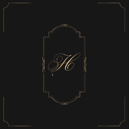 Elegant Gold Monogram