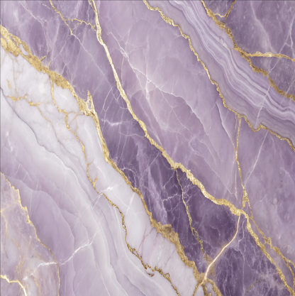 Purple Marble with Gold Streaks