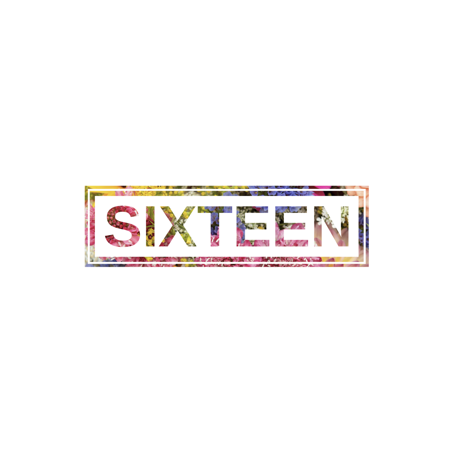 Floral Sixteen Cutout