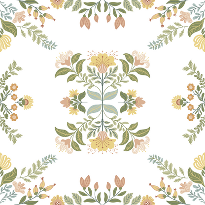 Scandinavian Floral Motif