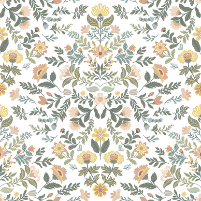 Floral Diamond Pattern
