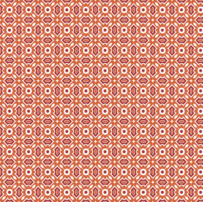 Orange Square Pattern