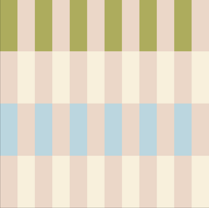 Retro Multicolor Line Pattern