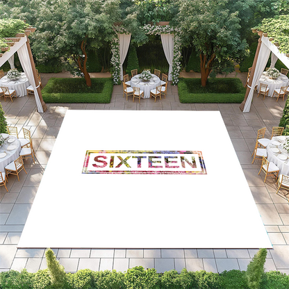 Floral Sixteen Cutout