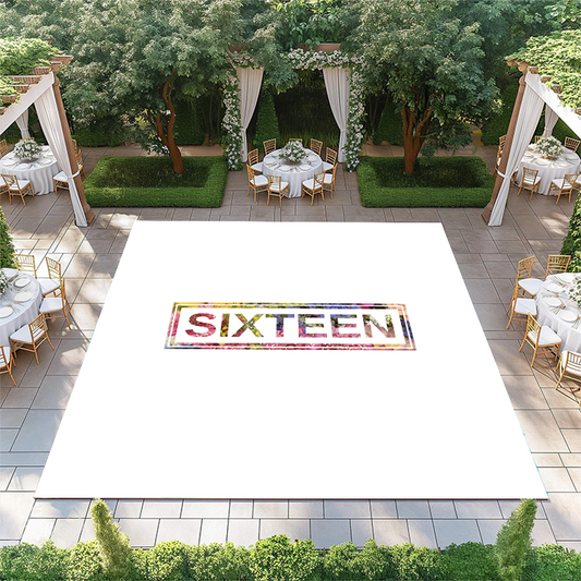 Floral Sixteen Cutout