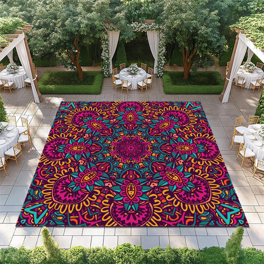 Abstract Floral Mandala