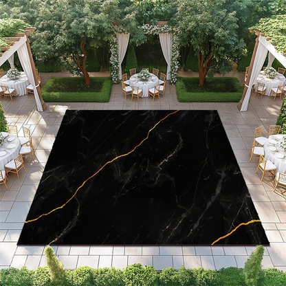 Black and Gold Marble