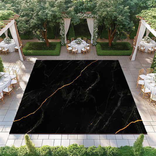 Black and Gold Marble