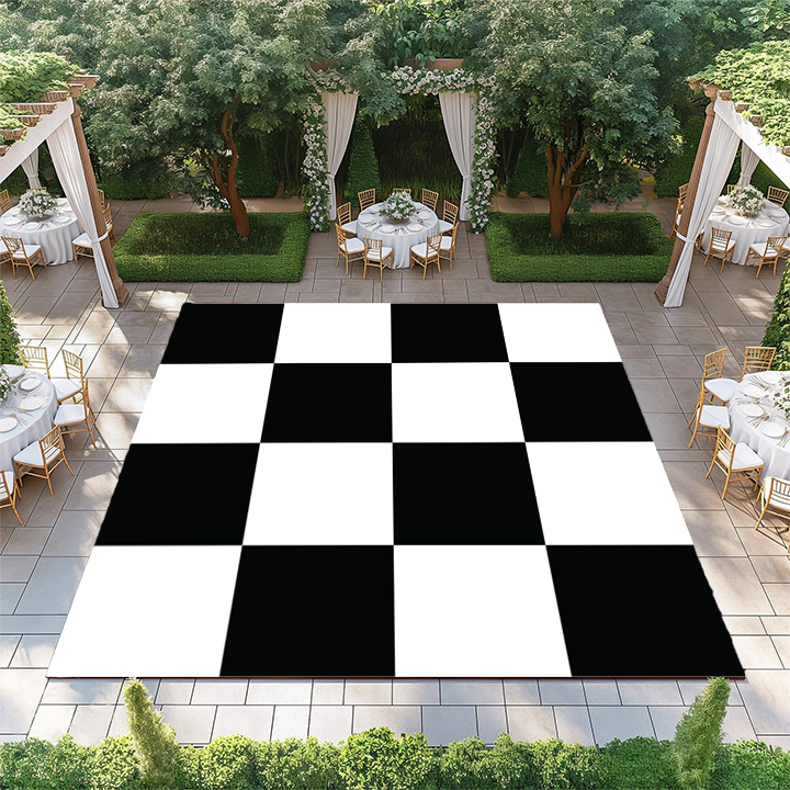 Black and White Checkerboard