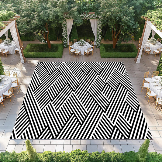 Black and White ZigZag