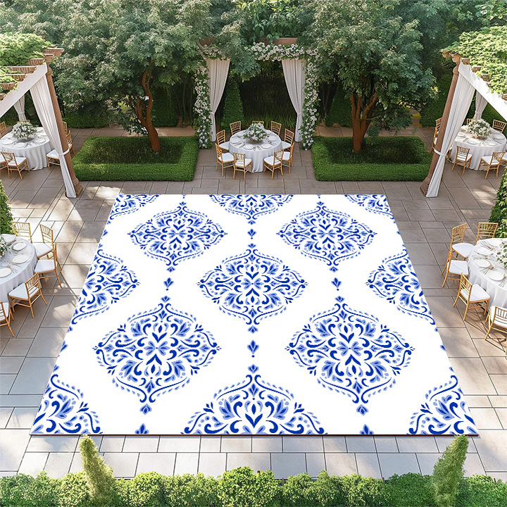 Blue and White Turkish Motifs