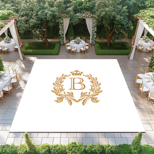 Crown and Wreath Monogram