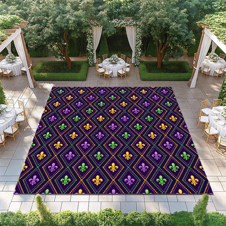 Fleur De Lis & Beads