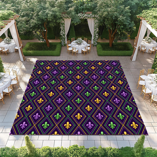 Fleur De Lis & Beads