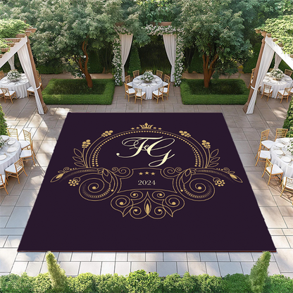 Floral Carriage Monogram