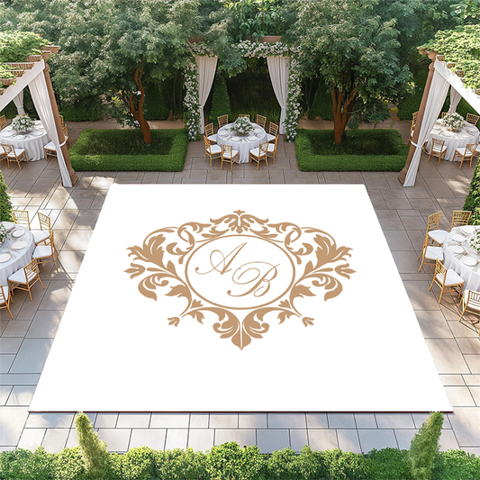 Floral Diamond Monogram